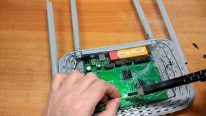 TP LINK archer C5 установка разъемов для антенн 5ггц переделка