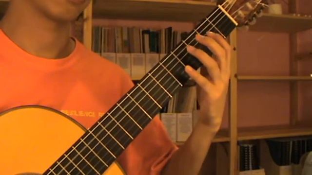 Guitar Grade 4 - Dominant 7th Arpeggio in the key of D 2 octaves смотреть онлайн