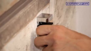Установка стеклянной полочки в ванной