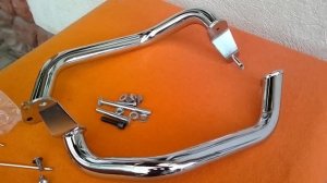 Установка штатных дуг безопасности на Suzuki M109R / M1800R / VZR1800.