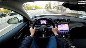 2022 Mercedes Benz C-Class AMG-Line - pov test drive