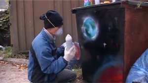 5 Пять минут и ты художник! Рисуем баллончиком (1). Spray.