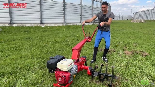 Мотоблок МТЗ снова удивил!!! Целину УРАБОТАЛ с первого прохода!!! смотреть онлайн