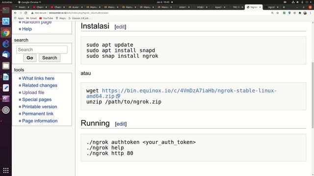 20210106 uji nyali menarik server local ke Internet pakai ngrok смотреть онлайн