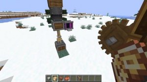 How To Build The Potato Cannon - CREATE MOD Minecraft