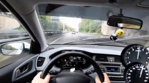 2018 Hyundai i20 1.3 75Hp POV Acceleration & Top Speed Drive on German Autobahn by NoSpeedLimitTV