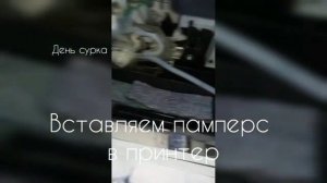 Меняем памперс принтеру Canon pixma MG3640