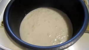 Молочная рисовая каша в мультиварке