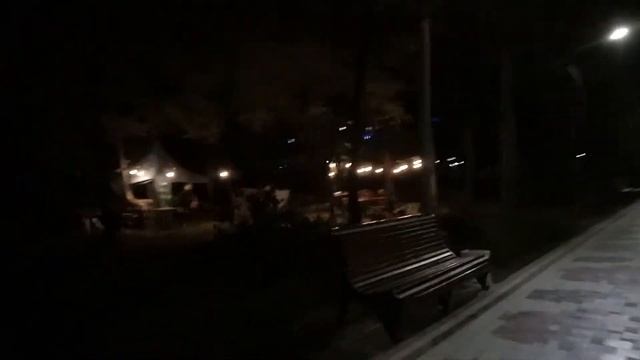 Новое светодиодное освещение в парке Горького, Мелитополь (29.04.2018) смотреть онлайн