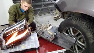 Рестайлинг Лексус GX из 2010 года в 2020 год. Подробные инструкции по установке.