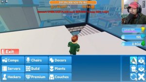 Buying *PREMIUM ITEMS* In Hacker Tycoon Roblox!