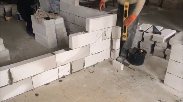 Кладка газобетона(перестенки) смотреть онлайн