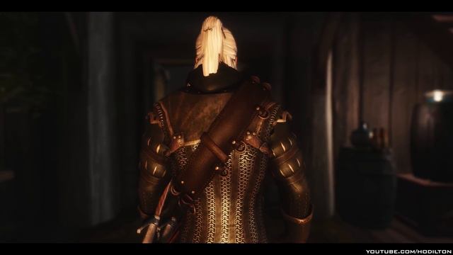 TES V - Skyrim Mods: Witcher 2 Oathbreaker's Armor смотреть онлайн