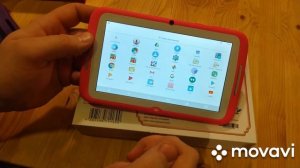Распаковка, обзор планшета Турбокидс,  Turbokids Princess
