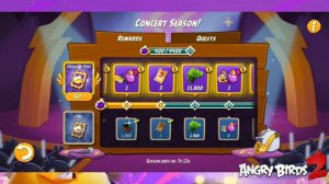 Angry Birds 2 New update 🤪🤩_ update in hat shop _ claiming new rewards😄🌈 - upgrade my slingshot