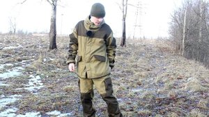 Обзор костюма горка на флисе