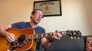 Stevie Ray Vaughan’s Life by the Drop on my Gibson Hummingbird.  Be kind