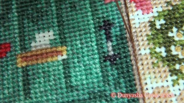 Вышивка крестом/Ровный бэкстич/Часть 2/В две нити/Не по клеткам