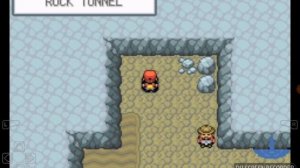 Walk through the Rock Tunnel from the Cerulean City to Lavender town -POKEMON FIRE RED#10