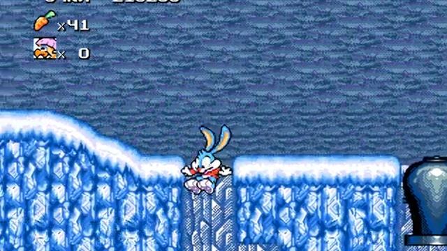 Прохождение Tiny Toon Adventures Buster's Hidden Treasure часть-6 [1-2] Ледяные просторы смотреть онлайн
