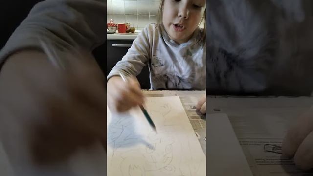 как нарисовать тигрёнка! смотреть онлайн