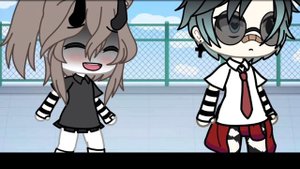 А ты мне нравишься так что потеют ладони💞/не ориг/Меме/GACHA LIFE/