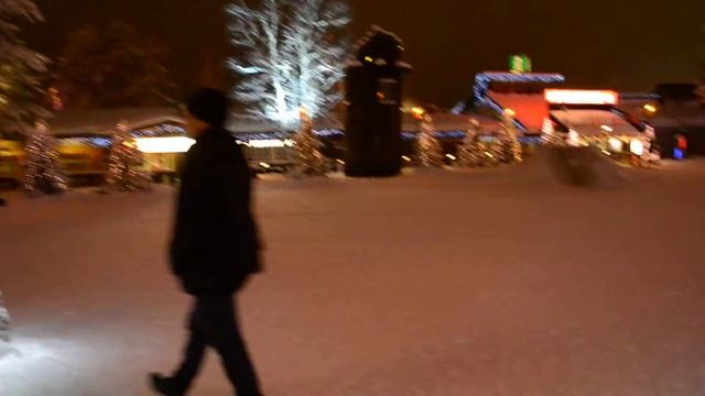 Рованиеми Финляндия Деревня Йолоппуки