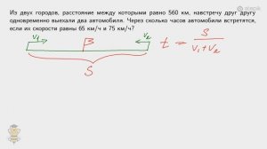 #7. Курс по решению текстовых задач: задачи на движение