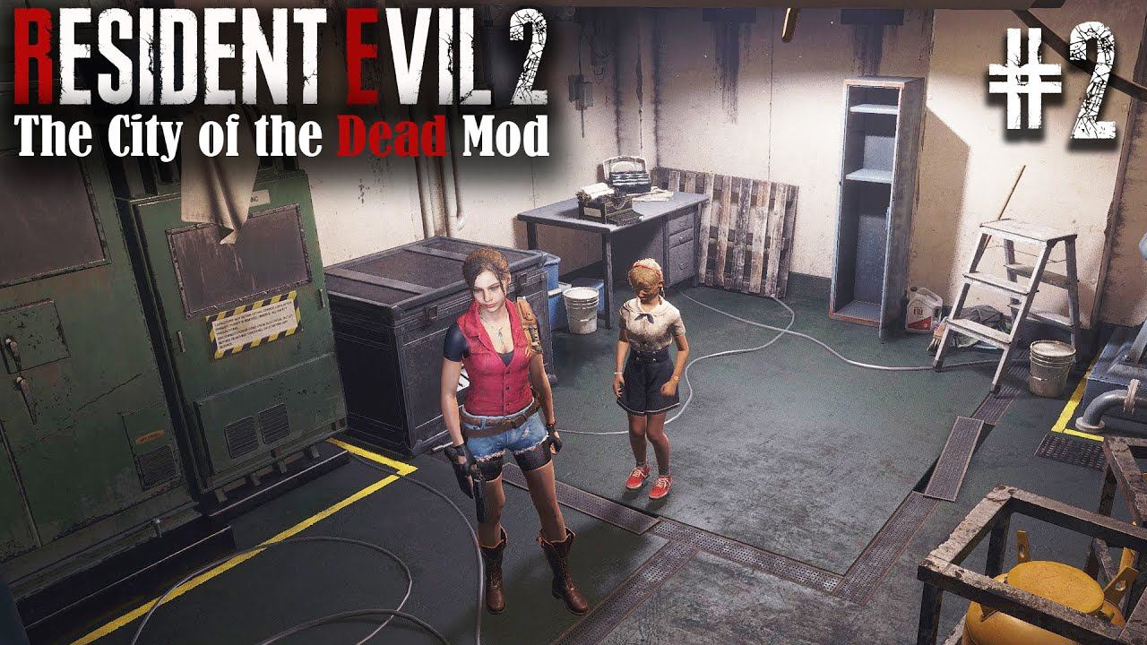 Resident Evil 2 Remake ►New MOD The City of the Dead ► (Клер - B) #2 смотреть онлайн