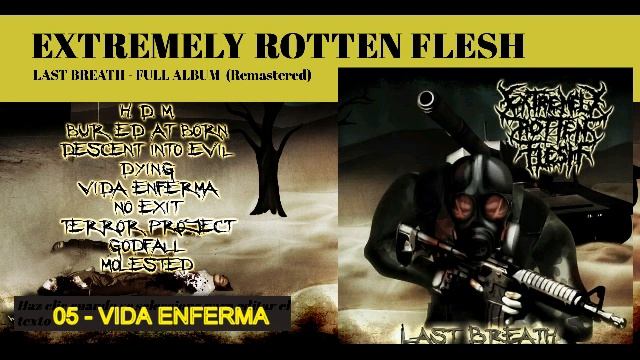 EXTREMELY ROTTEN FLESH - Last Breath OFFICIAL FULL ALBUM remastered 2023