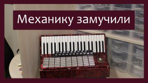 Трудовые будни / Ремонт Аккордеона "Weltmeister stella 4/4" / Механику замучили