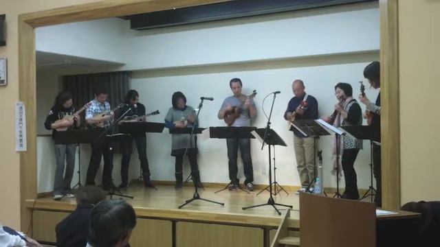 Очи чёрные　-Nominokai Ukulele Ensemble- смотреть онлайн