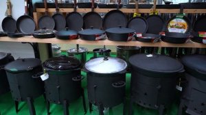 Казаны и чугунная посуда