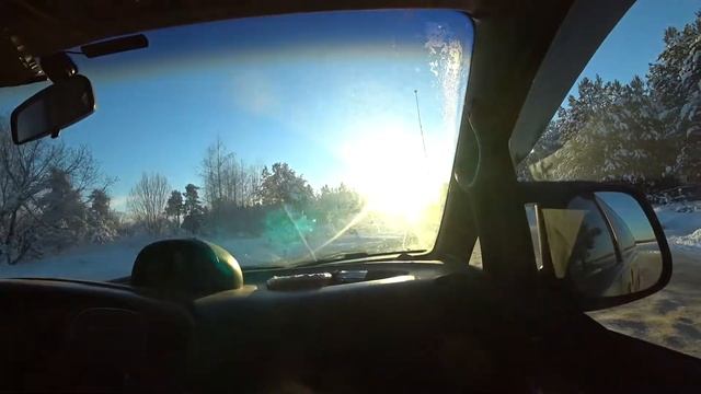 Покатушки на старексе. Чуть не застряли в сугробе. Победили хайло, которое мешало жить. смотреть онлайн