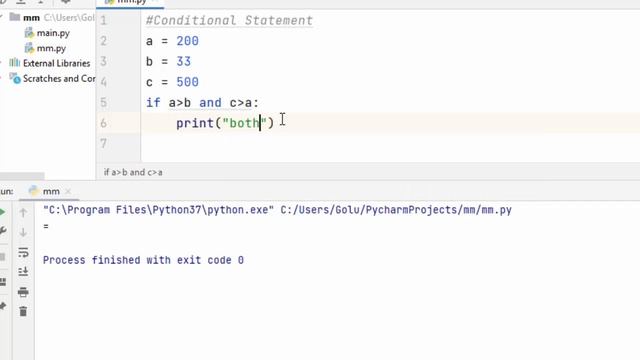 Onle line Short Hand IF, Else statement | Python tutorial lesson - 14 | Python for beginners