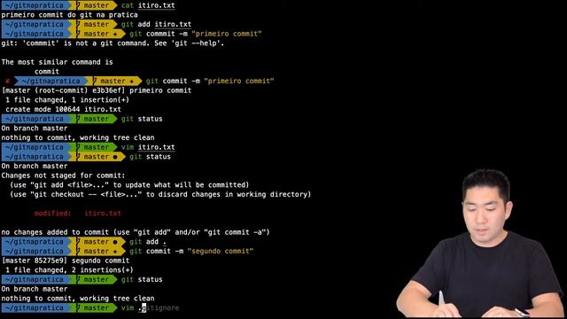Git na Prática #2 - Comandos básicos do Git смотреть онлайн