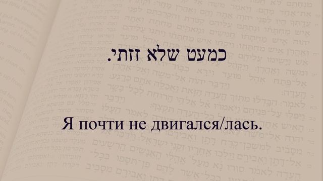 Глаголы в иврите. Глаголы 140 - 150. Спряжение глаголов в предложениях. Изучение иврита. смотреть онлайн