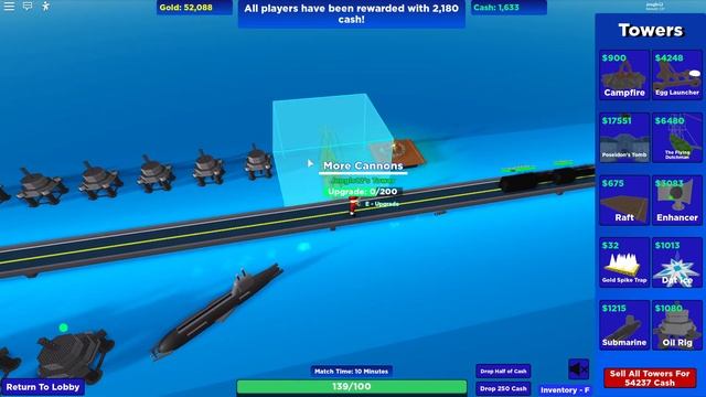 Attempting the Hard Bridge Map! | Classic Coop Cube Defense Roblox смотреть онлайн