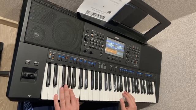 Спрячь за высоким забором девченку (Remix) - Игра на синтезаторе Yamaha PSR-SX700 смотреть онлайн