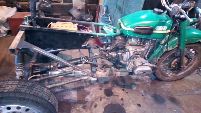 Трайк из урала. смотреть онлайн