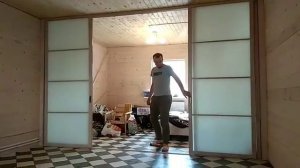 Раздвижная перегородка для дома