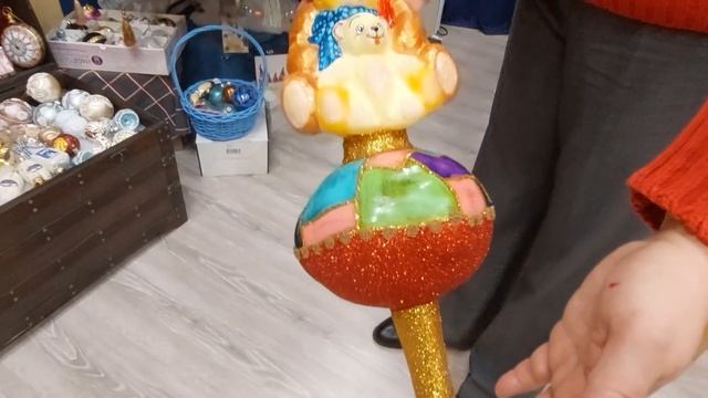 Коллекционные ёлочные игрушки!!! Магазин "Параллель". Москва.