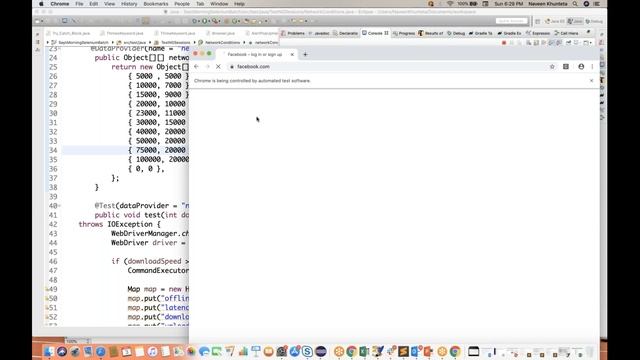 Run Selenium Test with Different Network Bandwidths || Simulate Network Conditions смотреть онлайн