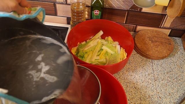 Отварной Чапче со свининой (Фунчоза) (Japchae / 잡채)
