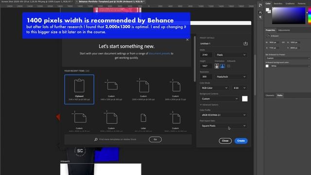 Getting Started Creating a Portfolio Presentation on Behance смотреть онлайн