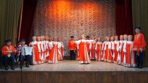 "Во поле орешина". Народный коллектив хор русской песни "Россияночка"