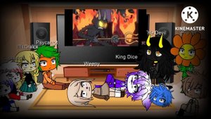 Cuphead reacts to nightmare Cuphead vs Devil// Requested