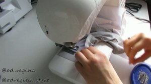 Обработка горловины киперной лентой