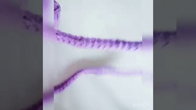 Как связать снуд крючком из объёмной пряжи. смотреть онлайн