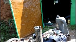 постройка косилки из бензопилы урал! ч-2я